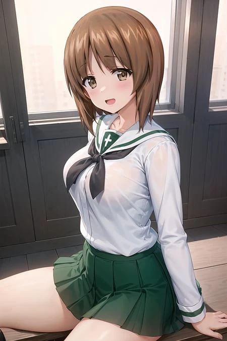 Featured image #1 for Girls und Panzer Nishizumi Miho