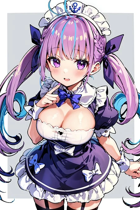 Featured image #4 for Minato Aqua 湊あくあ (maid.ver) / Hololive