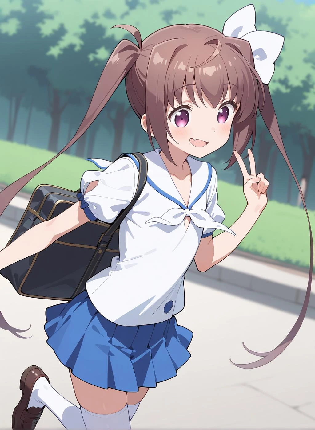 Featured image #2 for Momochi Tamate (Slow start) / 百地 たまて (スロウスタート) [Pony | IL]
