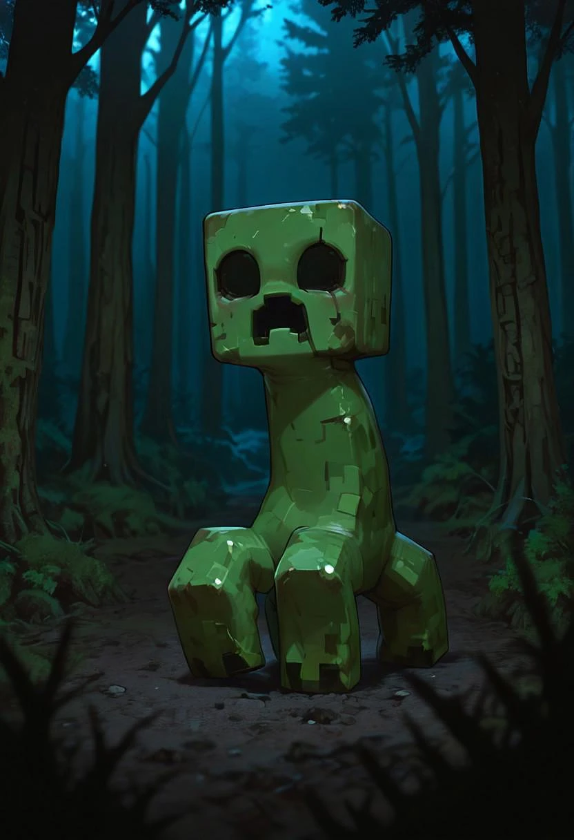 Featured image #3 for Creeper -- Minecraft Illust