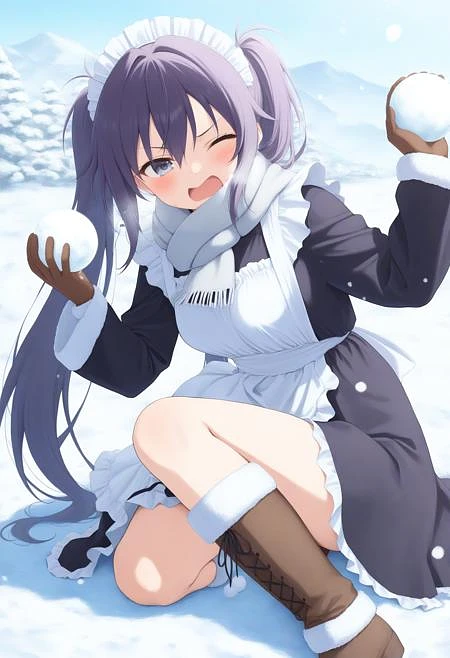 Featured image #2 for snowball fight / 雪合戦