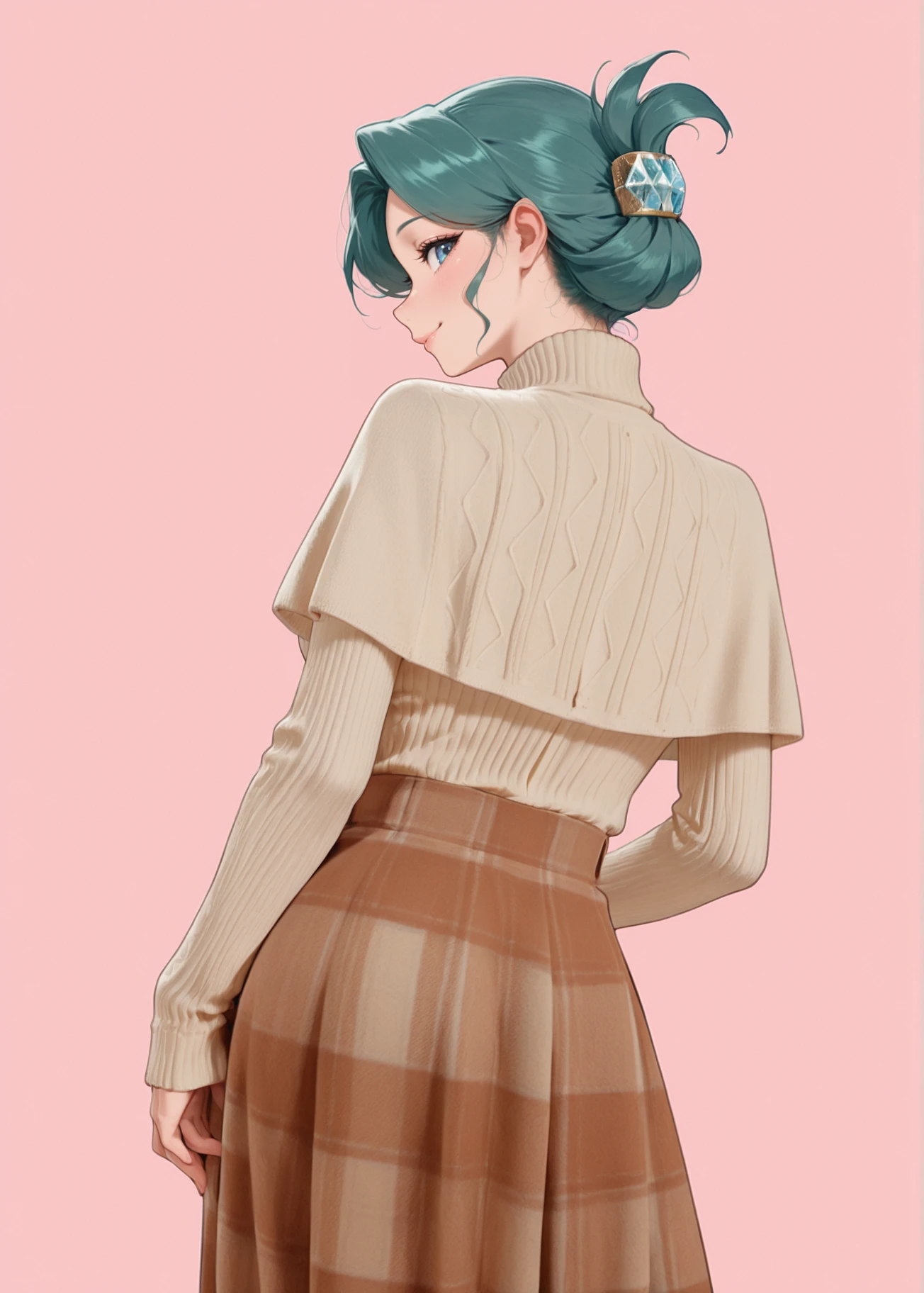 Featured image #2 for 【COSTUME】Sweater Capelet with Skirt