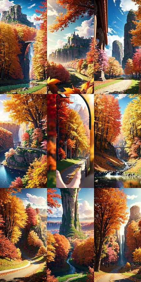 Featured image #4 for Cheese Daddy's Landscapes mix 3.5 LoRA Extract