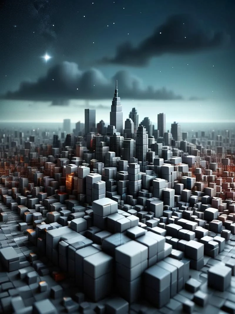 Featured image #1 for 3D Cube Style [SDXL+1.5]