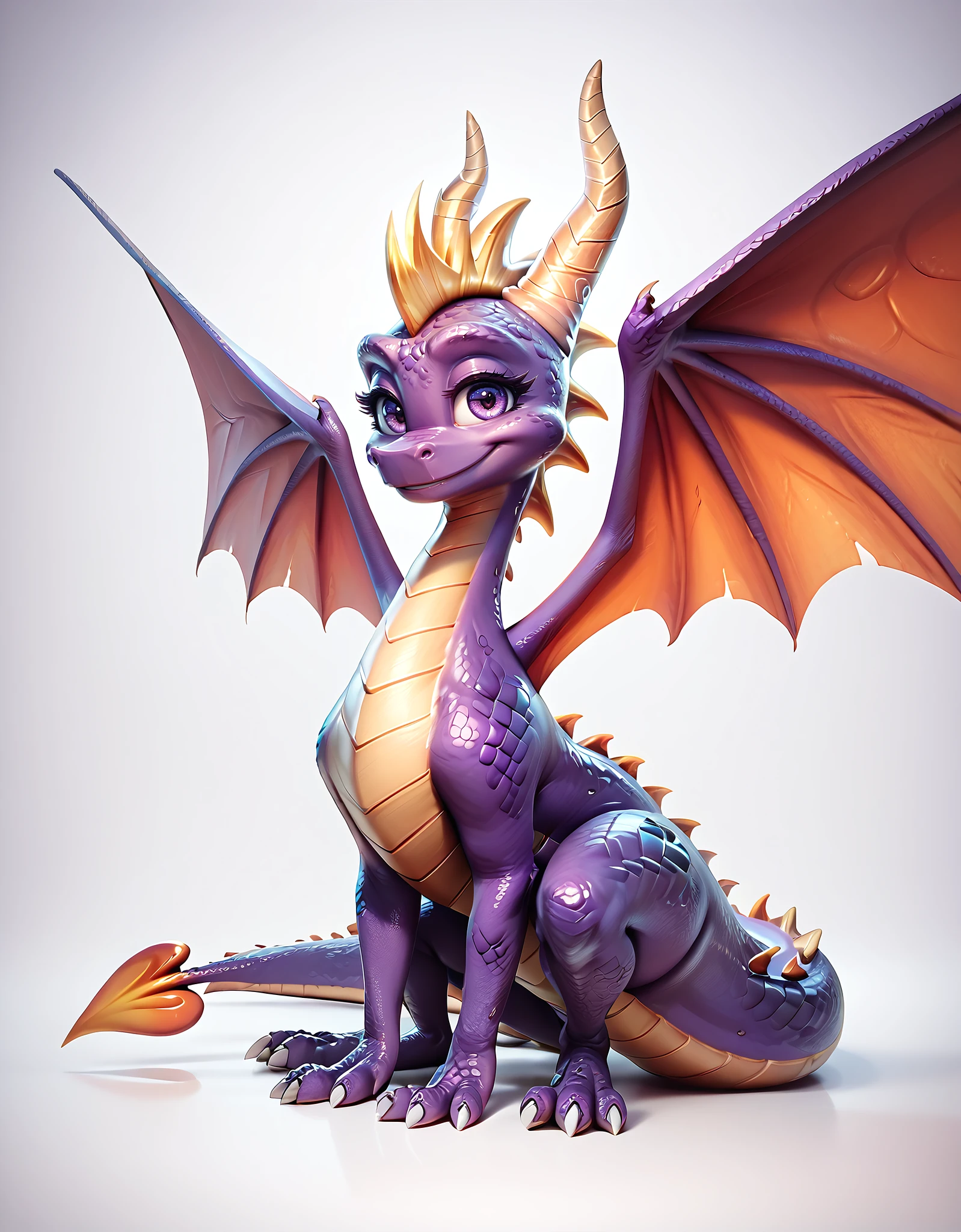 Featured image #4 for Spyra the Dragon -【Female Spyro】【PONY】