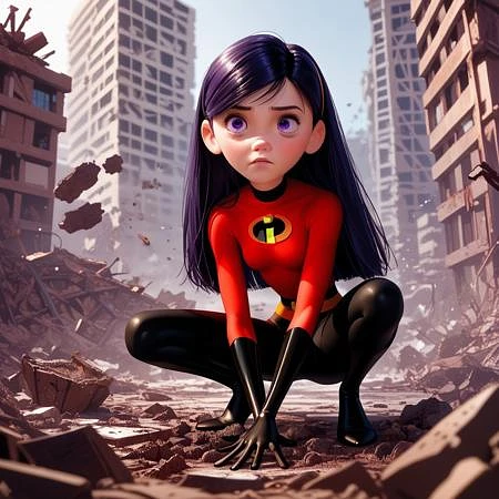 Featured image #3 for Violet Parr - Incredibles XL/PonyXL