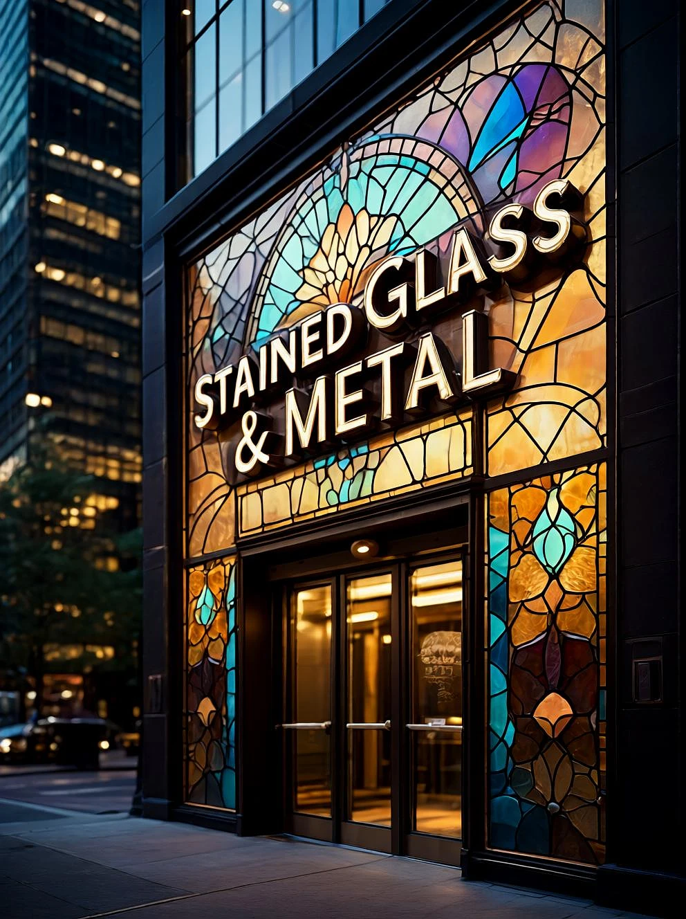 Featured image #1 for Stained Glass and Metal - CE