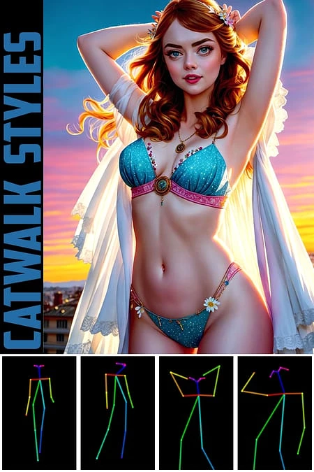 Featured image #1 for zPose Catwalk Styles 1 (pose helper)
