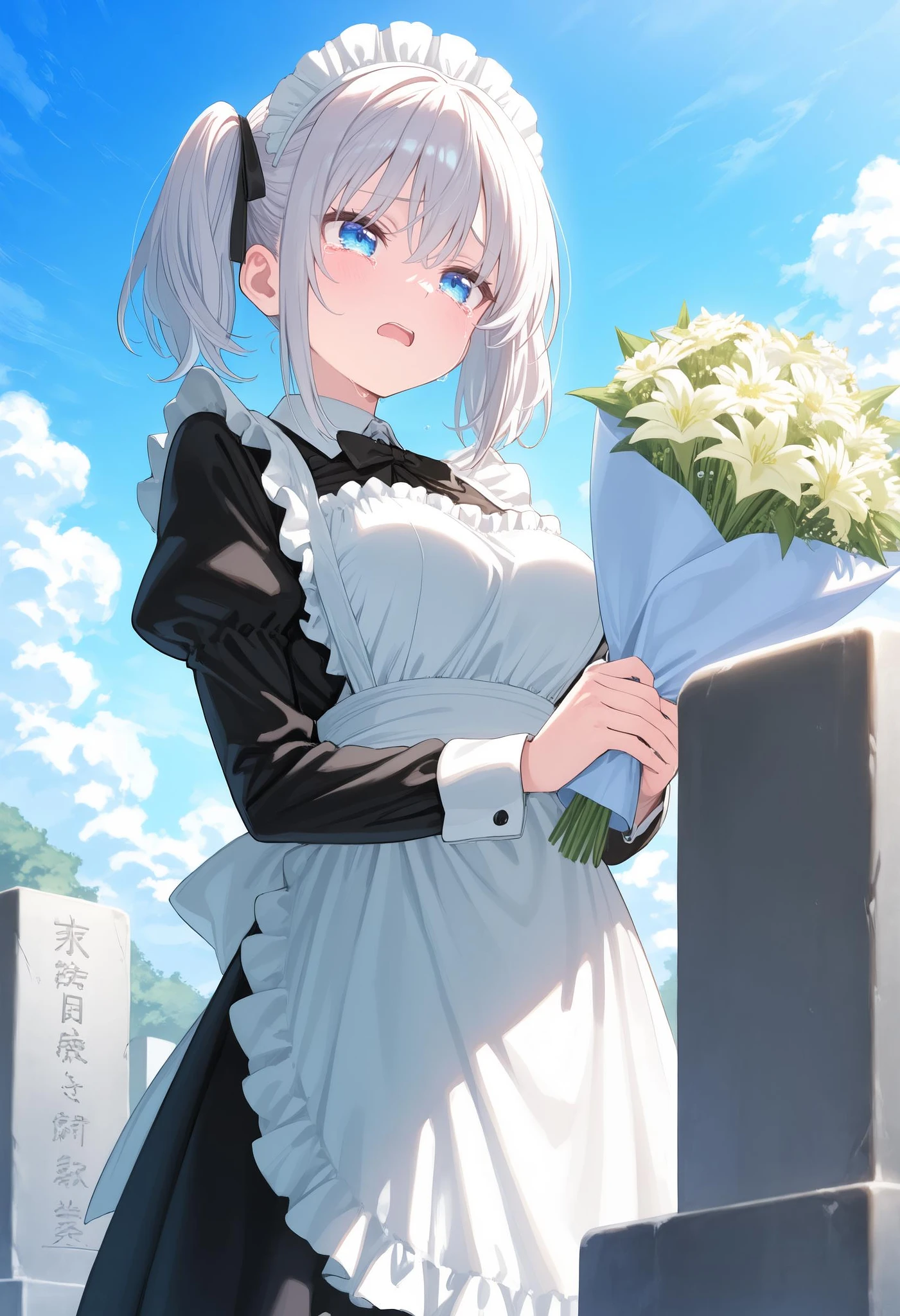 Featured image #2 for [Illust&XL] tombstone / お墓参り / お盆 / 墓石 / お寺