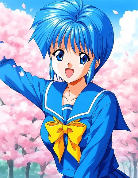 Featured image #1 for 虹野沙希 Pony XL Nijino Saki (Tokimeki memorial )