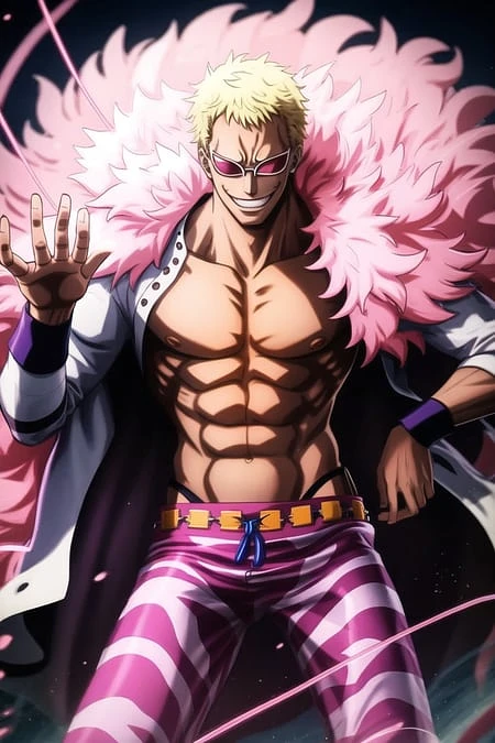 Featured image #1 for Doflamingo - One Piece (LoRA)
