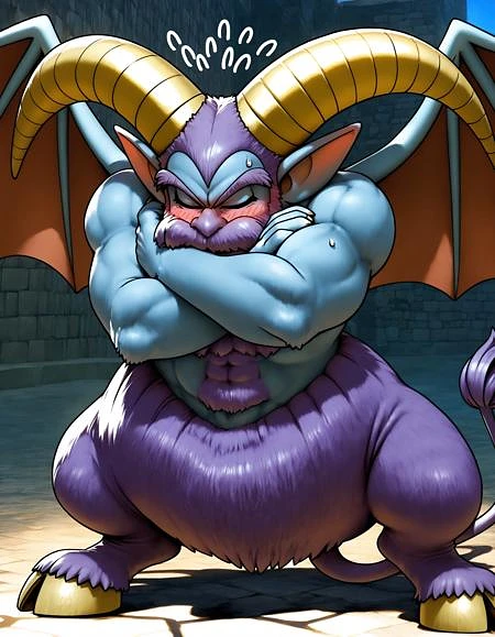 Featured image #5 for Barbatos / ヘルバトラー (Dragon quest) Pony/IL
