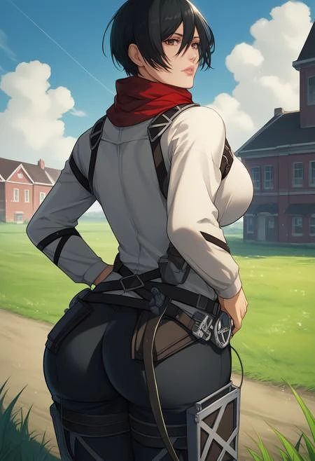 Featured image #5 for Mikasa Akermann (Pre- and Post-Timeskip) (Attack on Titan)
