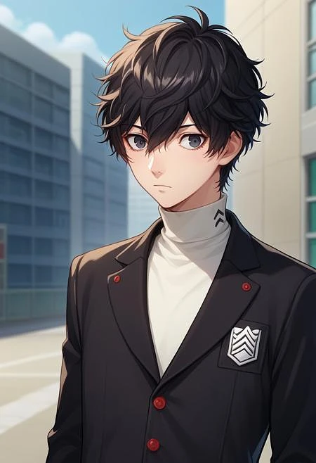 Featured image #5 for Ren Amamiya / Akira Kurusu / Joker / MC - Persona 5 (Commission)