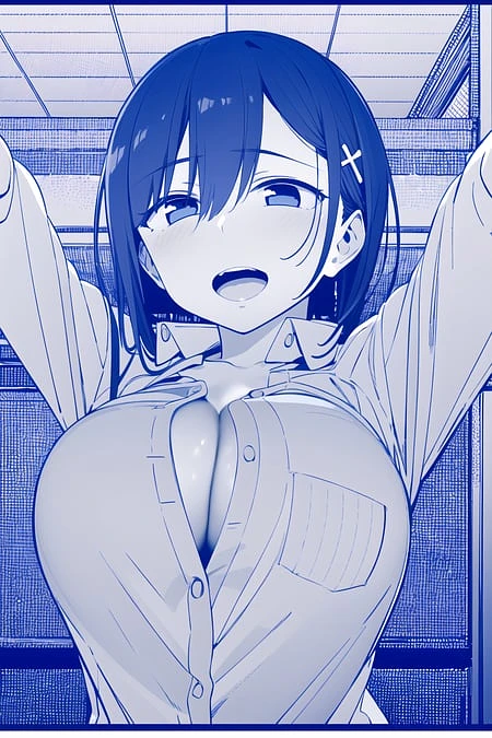Featured image #3 for Tawawa on Monday (Himura Kiseki) Style LoRA (月曜日のたわわ 比村奇石)
