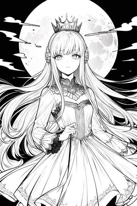 Featured image #4 for Anime Lineart / Manga-like (线稿/線画/マンガ風/漫画风) Style