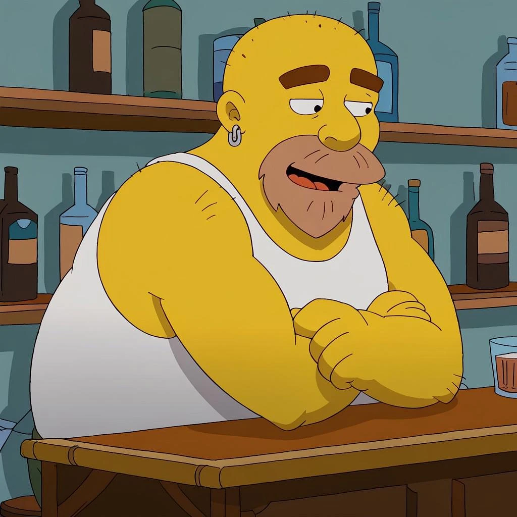 Featured image #5 for Grizzly Shawn // The Simpsons (by sickmer)