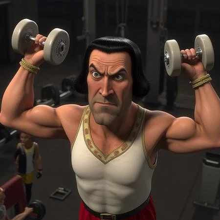 Featured image #4 for Lord Farquaad (Shrek) - Flux