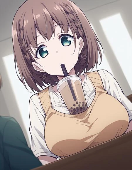 Featured image #4 for Ai-chan "Amikomi-chan, Amiage-chan, Tawawa-chan" (アイちゃん) - Tawawa on Monday (Getsuyoubi no Tawawa) (月曜日のたわわ)