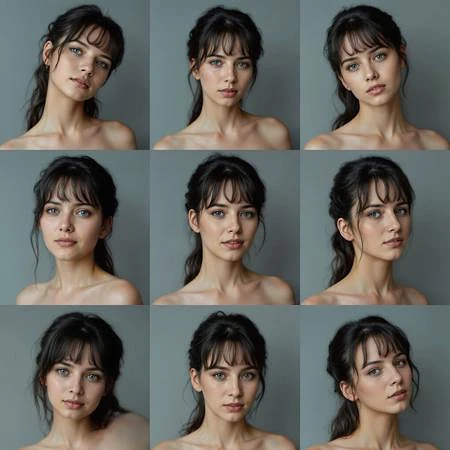 Featured image #3 for Consistent face 3x3 generator