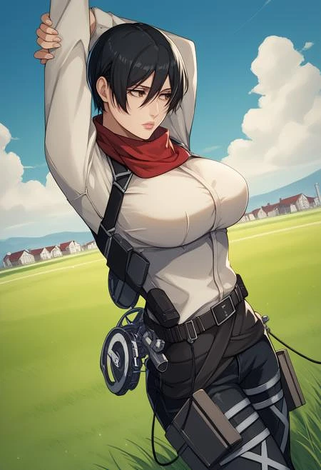 Featured image #4 for Mikasa Akermann (Pre- and Post-Timeskip) (Attack on Titan)