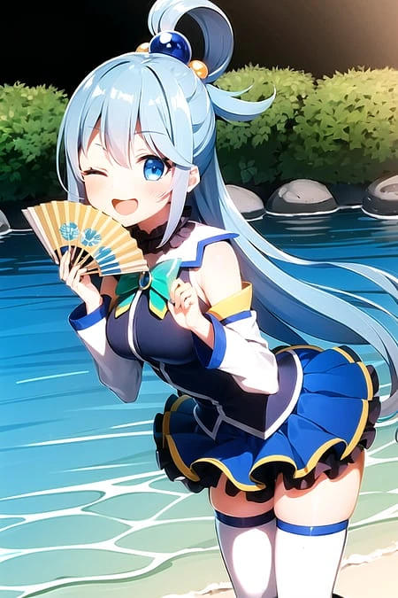 Featured image #2 for Aqua (Konosuba) LoRA