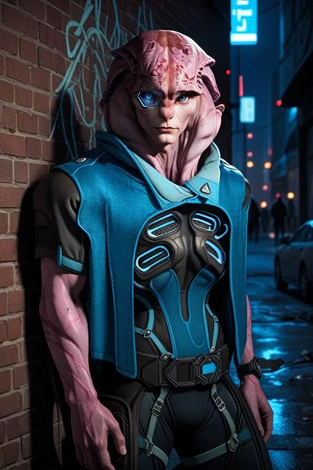 Featured image #5 for Jaal from Mass Effect: Andromeda [Pony]