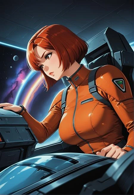 Featured image #2 for 70s SciFi Style by ChronoKnight - [FLUX & IL]