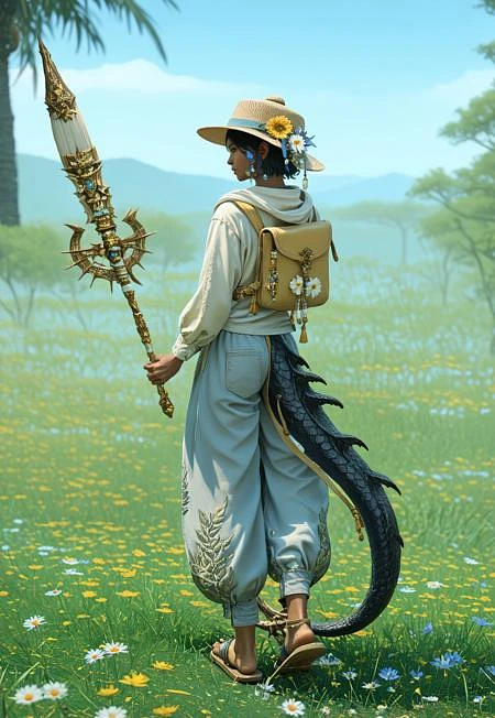 Featured image #1 for Pictomancer Job FFXIV SD 1.5 & Pony (Dawntrail)