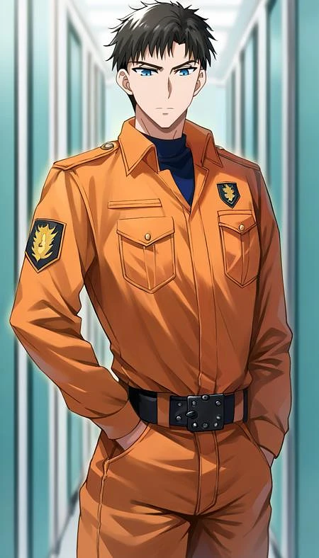 Featured image #2 for Fire in His Fingertips: A Flirty Fireman Ravishes Me with His Smoldering Gaze | souma mizuno / ryou fujihashi