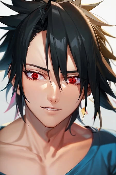 Featured image #4 for Sasuke Mangekyo Sharingan Eyes Inpaint - LoRA