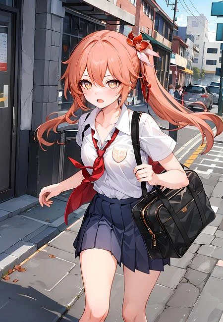 Featured image #6 for [SD1.5 & PONY] Honkai Star Rail - Guinaifen | 桂乃芬