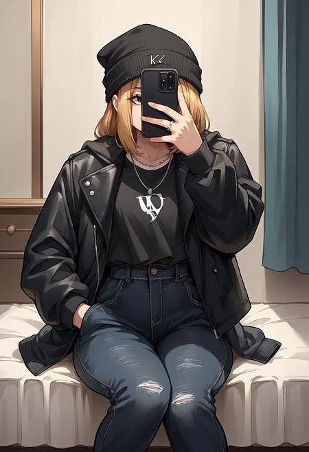 Featured image #2 for Sumaho Kao Kakushi スマホ顔隠し Selfie Concept - Lora Pony
