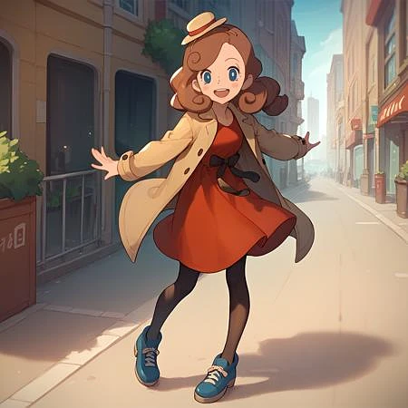 Featured image #2 for Katrielle Layton カトリーエイル・レイトン // Pony Character LoRA // Layton's Mystery Journey レイトン ミステリージャーニー