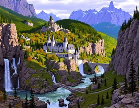 Featured image #6 for Tolkien's Middle Earth - Ted Nasmith style (Flux)