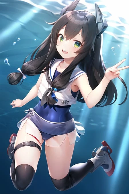 Featured image #3 for Yona (I-47) Character LoRA [Kancolle]