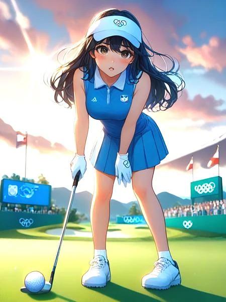 Featured image #4 for girl like playing golf