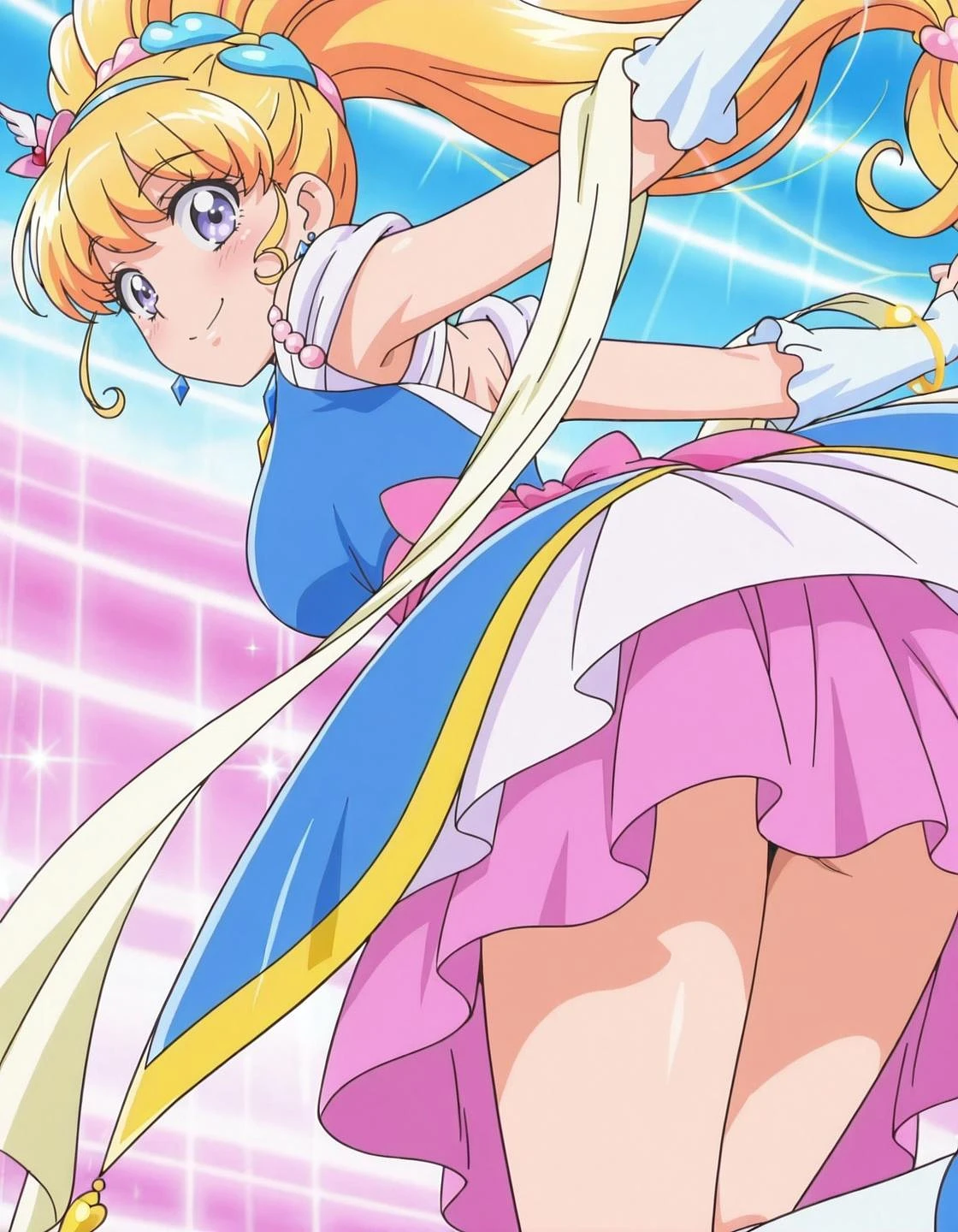 Featured image #4 for Cure Miracle : Sapphire style (Mahou Tsukai Precure!) /キュアミラクル：サファイアスタイル (魔法つかいプリキュア！ )