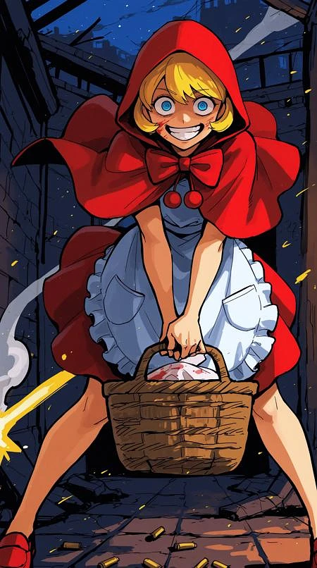 Featured image #2 for Baby Bonnie Hood [Darkstalkers][PONY/IL]