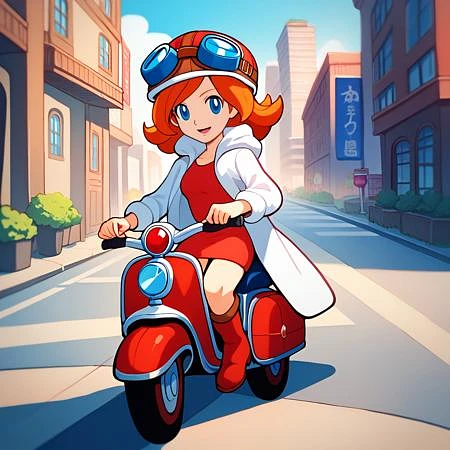 Featured image #4 for Mona モナ // Pony Character LoRA // WarioWare メイド イン ワリオ
