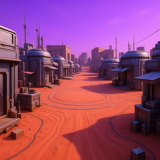 Featured image #1 for Planet New Texas (Bravestarr) - FLUX