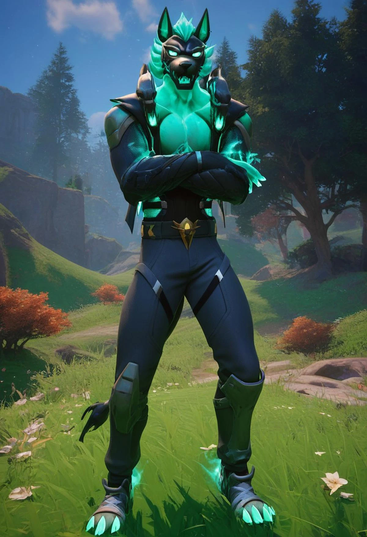Featured image #6 for Cerberus (Fortnite) (Pony | Illustrious)