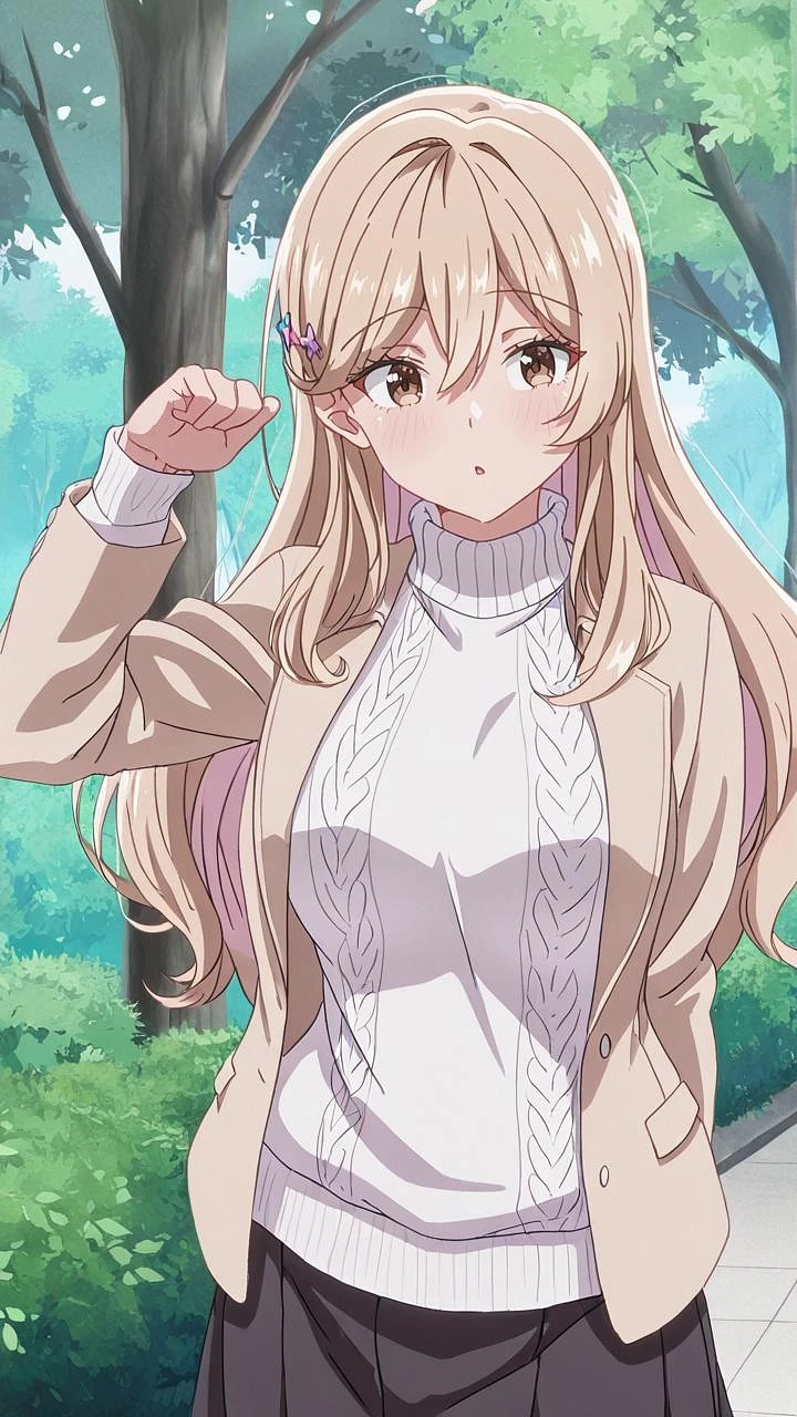 Featured image #2 for Ajisai Sena | Watashi ga Koibito ni Nareru Wake Nai jan, Muri Muri! | Illustrious