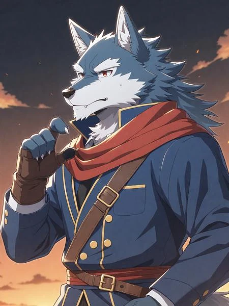 Featured image #2 for Indigo Furry Mix XL