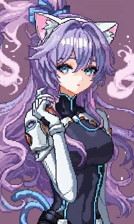 Featured image #4 for 【Pony】像素画风格 LoRA Pony丨Pixel Art Style Pony LoRA