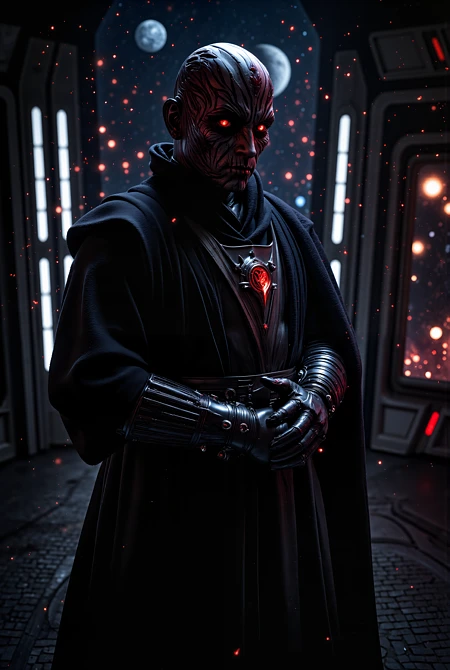 Featured image #3 for Star Wars sith outfit (flux,pony and 1.5)