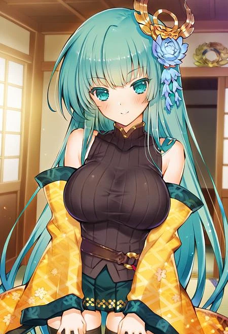 Featured image #1 for tokugawa ieyasu (sengoku bushouki muramasa) Illustrious/pony | 徳川家康 (戦国武将姫MURAMASA)