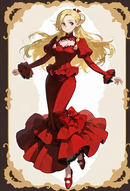 Featured image #5 for Gothic Fishtail Dress