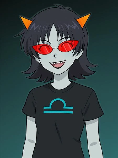Featured image #1 for Terezi Pyrope - Homestuck - Updated to SDXL Illustrious