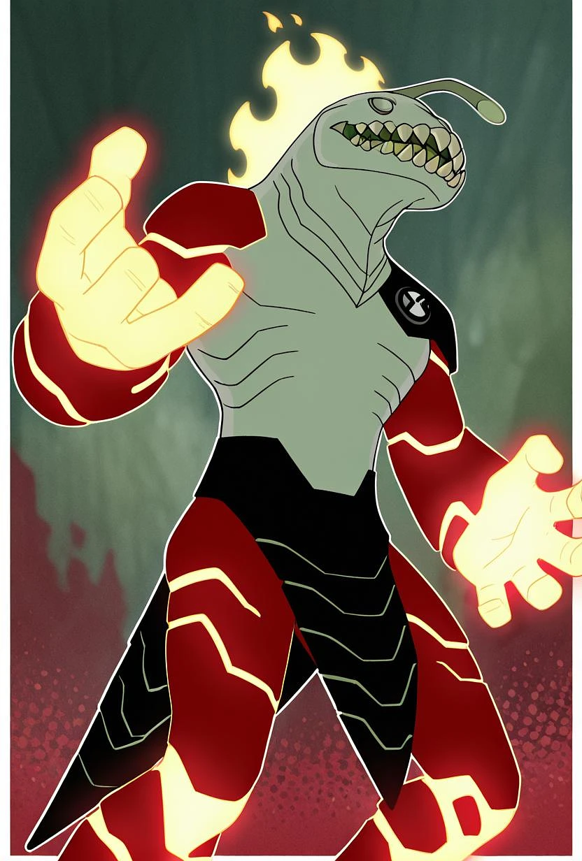 Featured image #3 for Heatjaws -- Ben 10 (chaquetrix support) Noob
